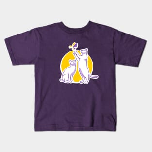 Playing Cats Kids T-Shirt